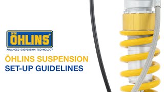 How to setup Öhlins rear suspension EN [upl. by Navap435]