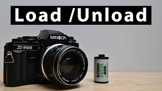 How to Load and Unload the Minolta X700 [upl. by Kared]