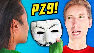 PZ9 FACE REVEAL UNMASKING Finds Clue Under Beard Extreme Hide and Seek Challenge vs New Hacker [upl. by Nilerual]