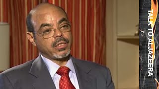 Meles Zenawi Talk to Jazeera [upl. by Okoyik]