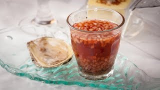 How to make a Mignonette Sauce  The French Oyster Sauce Recipe  Sauce for Oysters [upl. by Bronez]