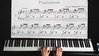 Bach  Prelude in C Major  Piano Tutorial [upl. by Muhammad714]