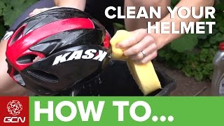 How To Clean Your Bike Helmet [upl. by Naenej]