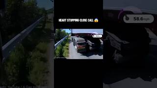 Biker Close Call With SEMI [upl. by Esmond]