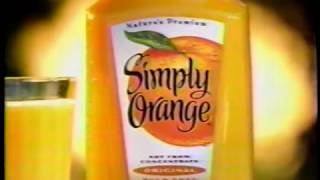 2002 Simply Orange Juice Commercial [upl. by Akiner]