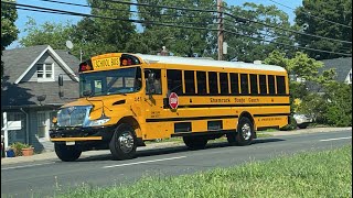 July 2021 School Bus Spotting Part 1 [upl. by Mairym]