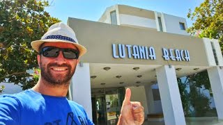 Recenzja hotelu Lutania Beach Hotel Grecja Rodos  PREZENTACJA OPINIA WAKACJE REVIEW [upl. by Bay]