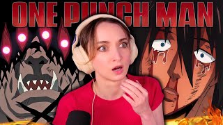 ONE PUNCH MAN  2x8 REACTION quotThe Resistance of the Strongquot [upl. by Atteuqehs]