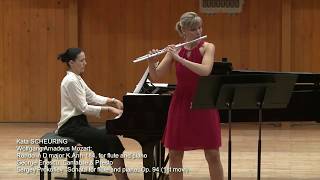 George Enescu Cantabile et Presto  Kata Scheuring flute [upl. by Akinna306]