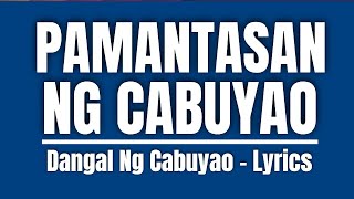 Pamantasan Ng Cabuyao  Lyrics  Laguna  Las Tv [upl. by Sirac]