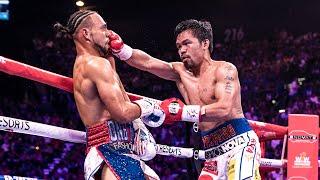 Manny Pacquiao Drops Keith Thurman in Round 1  July 20 2019 [upl. by Terriss]