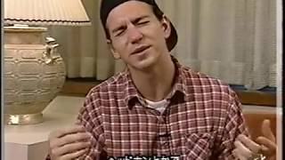 Eddie Vedder  Interview Texas 1992 [upl. by Brandais]