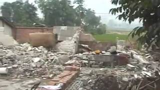 Wenchuan Sichuan China Earthquake filmed by Yingying Huang [upl. by Theodor888]