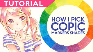 How I pick Copic Markers shades【Tutorial】 [upl. by Sorel]