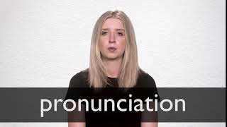 How to pronounce PRONUNCIATION in British English [upl. by Luella]