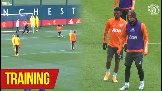 Training  Drills shooting practice amp penalties  Manchester United [upl. by Boggs]