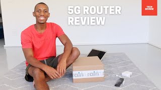 Rain 5G Router Unboxing Setup and Review  Up to 700Mbps for R999  Is this the fastest 5G Router [upl. by Chlo]