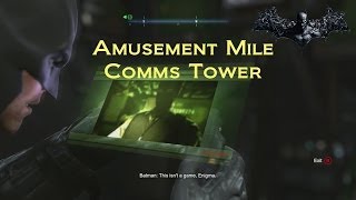 Batman Arkham Origins Amusement Mile Comms Tower [upl. by Htennaj]