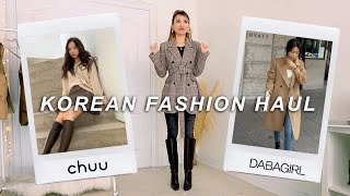 Korean Fashion TryOn Haul 2022 NEW IN [upl. by Devehcoy565]