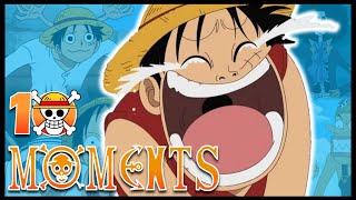 10 MOMENTS TROP DRÔLES DANS ONE PIECE vous allez rire [upl. by Ellmyer]