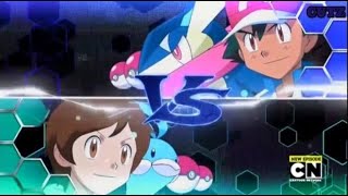 Pokémon XYZ  Altaria vs Ash greninja full battle in ENGLISH [upl. by Chaker396]