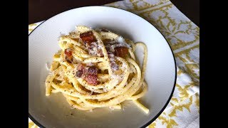 How to Make Real Spaghetti Carbonara  Christine Cushing [upl. by Mungo]