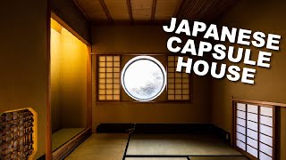 Inside Japans CAPSULE Home  Tokyo Portfolio Home Tours [upl. by Cerell955]