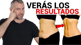 COMO ELIMINAR ABDOMEN BAJO Y FLACIDEZ rutina fácil  truco [upl. by Azerila]