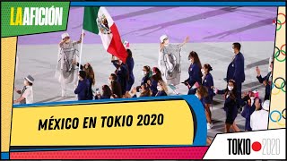 Así desfiló la delegación mexicana en la inauguración de Tokio 2020 [upl. by Fleece]