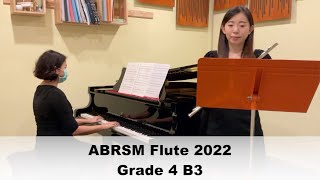 Cantabile  Grade 4 B3 ABRSM Flute Exam Pieces from 2022 [upl. by Benni]