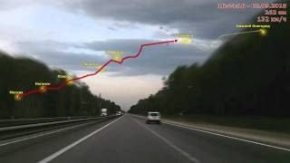 Road Video Expedition «Moscow  Vladivostok» Day 1 [upl. by Dunstan537]