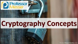 Cryptography Concepts  SY0601 CompTIA Security  28 [upl. by March]