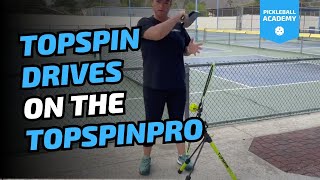 Pickleball TopspinPro Topspin Drives [upl. by Ynneb]