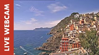 Webcam Live Riomaggiore SP  Cinque Terre [upl. by Mayne378]