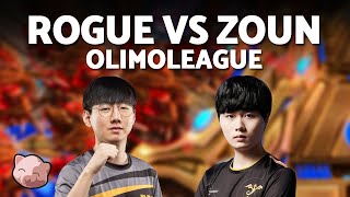 ROGUE vs ZOUN  OlimoLeague Winter Finals Bo3 ZvP  StarCraft 2 [upl. by Llertnom]