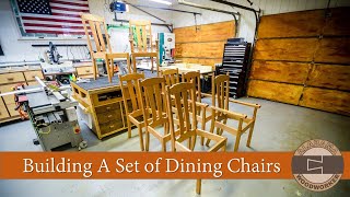 Building a Set of Dining Chairs [upl. by Laurel]