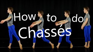 How to do Chassés — Easy Ballet Class [upl. by Aseuqram]