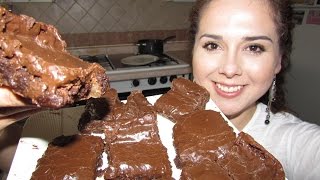 Como hacer BROWNIES chocolate EXTREMO Marisolpink [upl. by Namyl153]