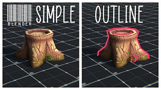 Simple Outline Tutorial  Blender [upl. by Cassidy20]