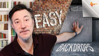 Hang Backdrops Without the Hassle  Easy amp Cheap Setup [upl. by Kcirttap939]