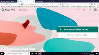 Google Meet avviare una videochiamata [upl. by Jacinthe]