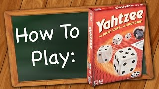 How to Play Yahtzee [upl. by Othella]