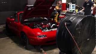 GT2560R 16L Miata Dyno [upl. by Eidoow]