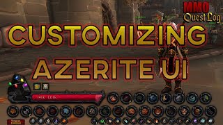 How to customize Azerite UI using Bartender 4  World of Warcraft UI Overhaul [upl. by Amilah]