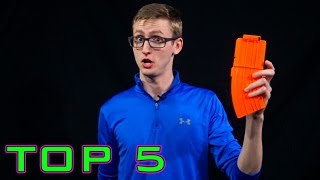 TOP 5 Things Nerf Noobs Do [upl. by Terena562]