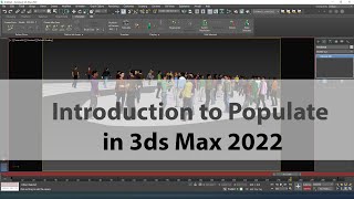 Introduction to Populate in 3ds max 2022 [upl. by Iz]