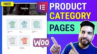 Customize Product Category Pages For WooCommerce Using Elementor [upl. by Sami430]