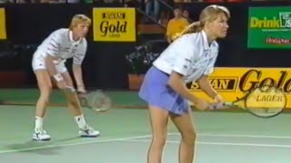 Steffi Graf amp Boris Becker  Mixed Doubles  1992 Hopman Cup [upl. by Katerine]