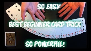 The BEST Card Trick For Beginners Easy And Awesome Card Trick Revealed [upl. by Fanchan]