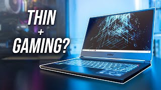 MSI’s Thinnest Gaming Laptop Stealth 15M Review [upl. by Venola320]